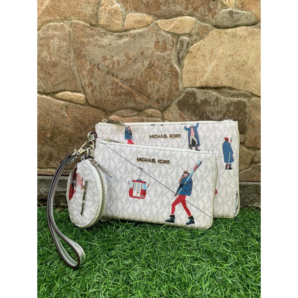 Michael Kors Jet set Girls JST Multi Wristlet Trio