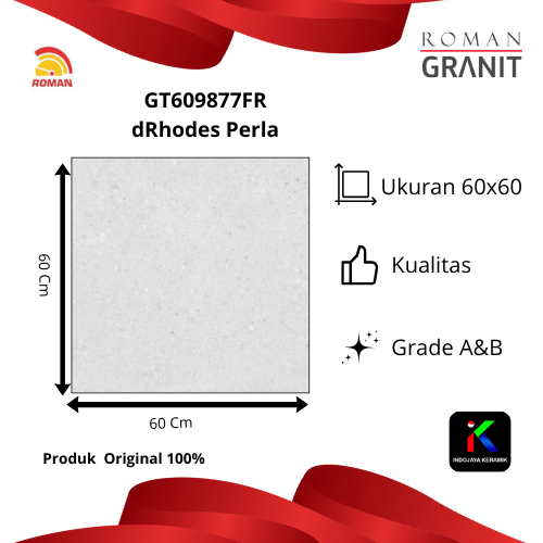 Roman Granit GT609877FR Ukuran 60x60 Cm