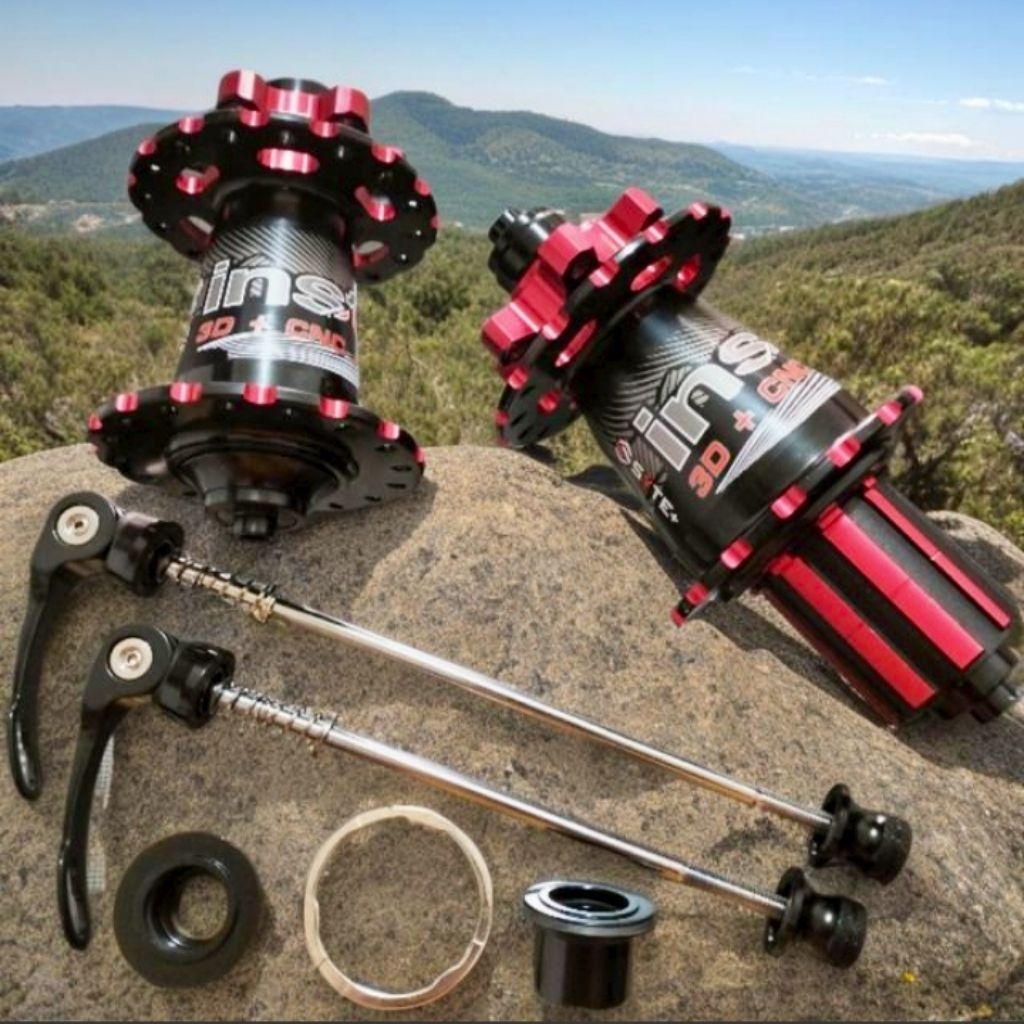 Hub freehub syte Instinct 32hole Tawon QR+TA Discbrake 6 baut sepeda MTB