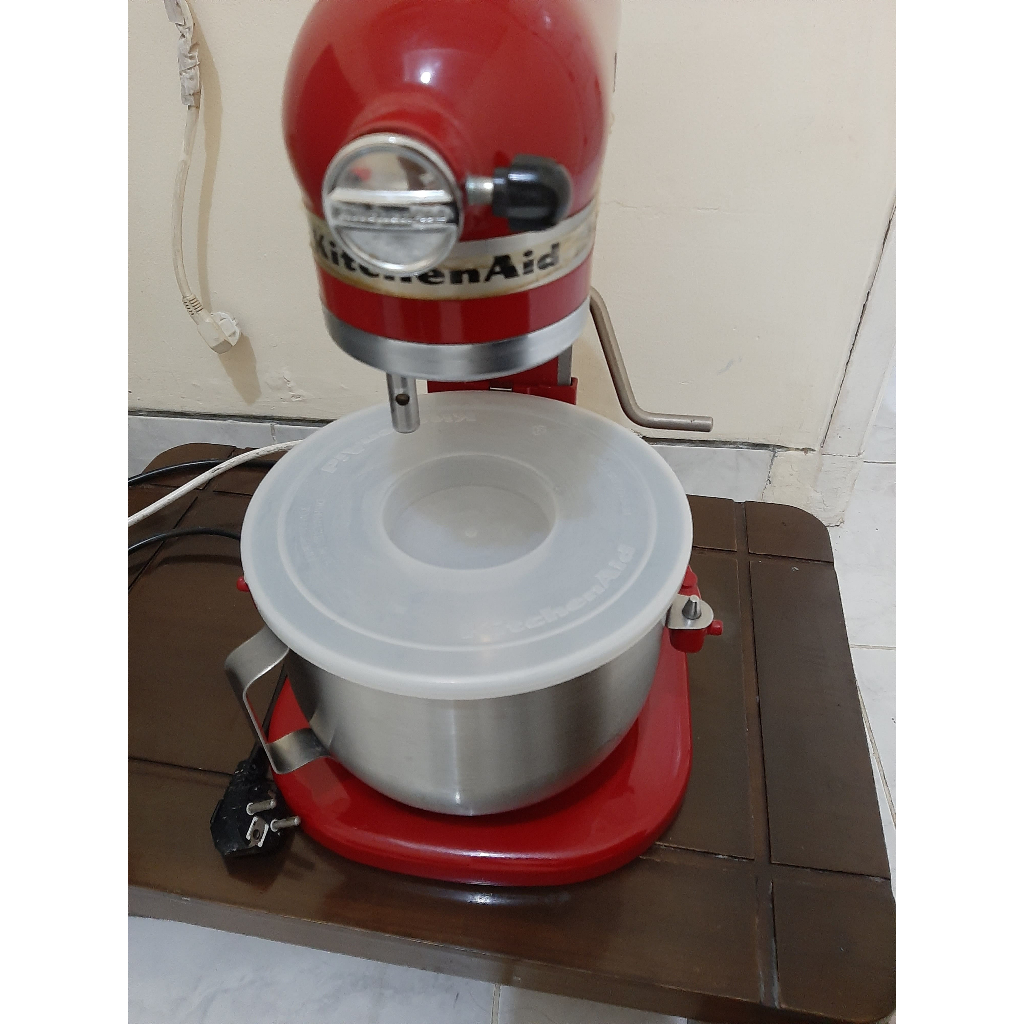 [Pre-Loved] KitchenAid Heavy Duty 4.8 L Stand Mixer empire red 5KPM5EER