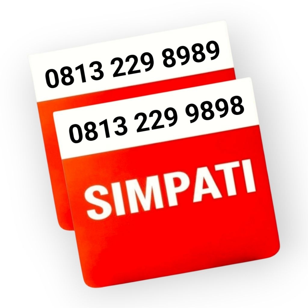 Nomor cantik simpati 11 Digit - Kartu Perdana Telkomsel Nomor Cantik Simpati 11 Digit 8989 / 9898