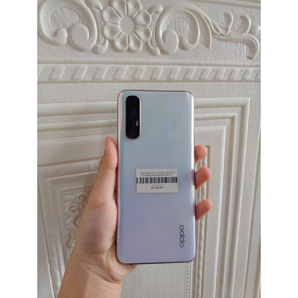 Oppo Reno 3 Pro 4G 8/256 Unit Batangan Only Resmi ORI, Second Masih Normal