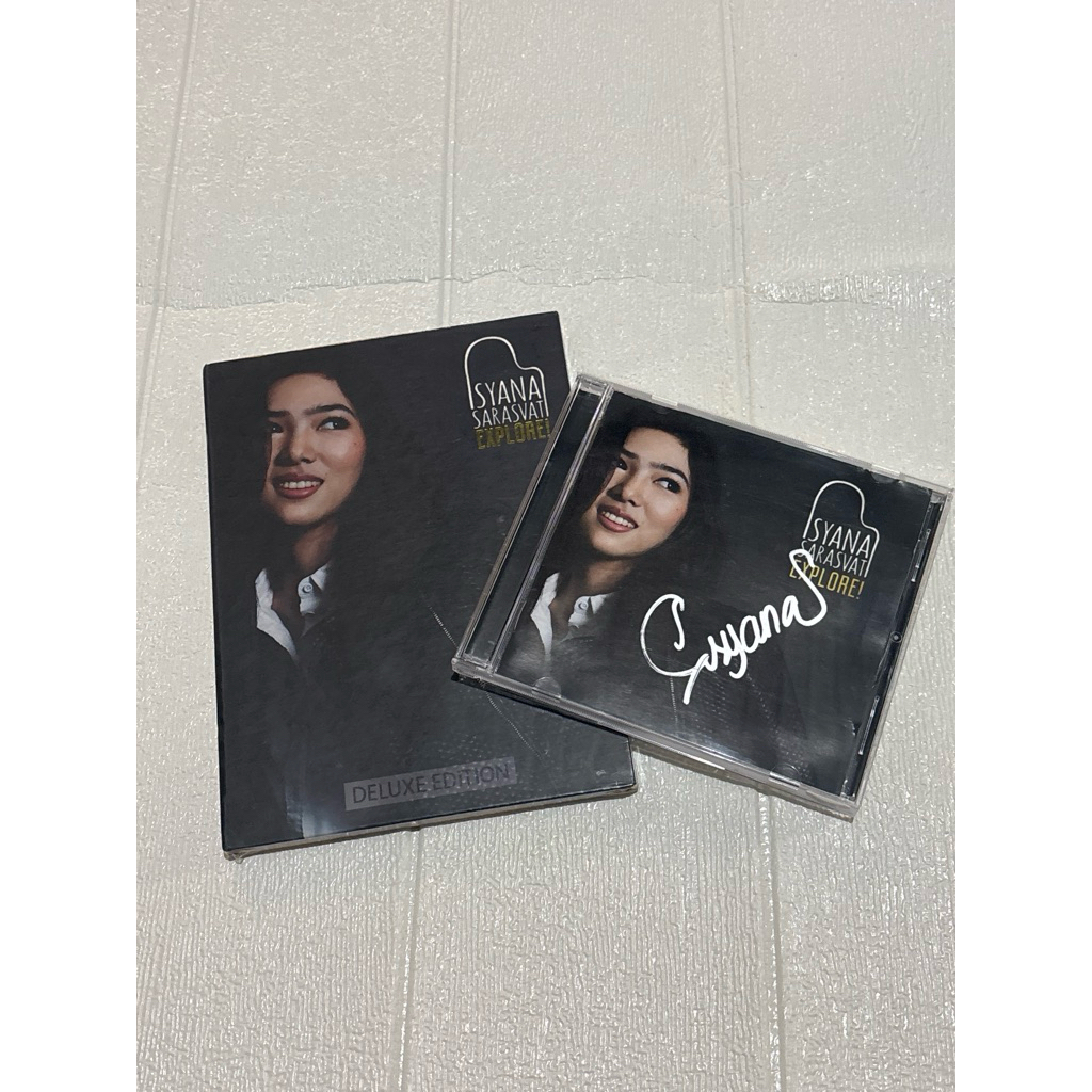 CD ALBUM ISYANA SARASVATI Explore ORIGINAL PAKET 2pcs with sign