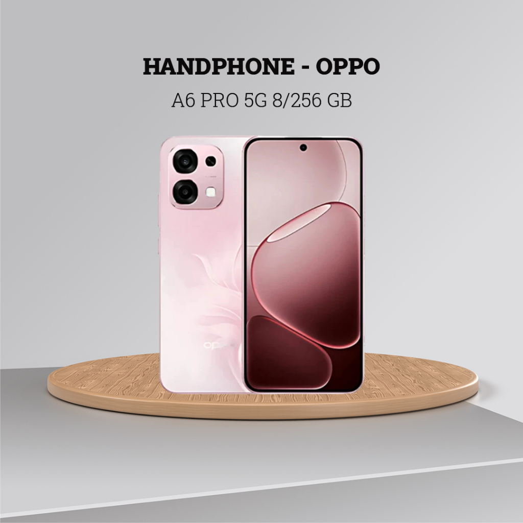 Handphone Oppo A6 Pro 5G kapasitas ram 8 internal 256 gb