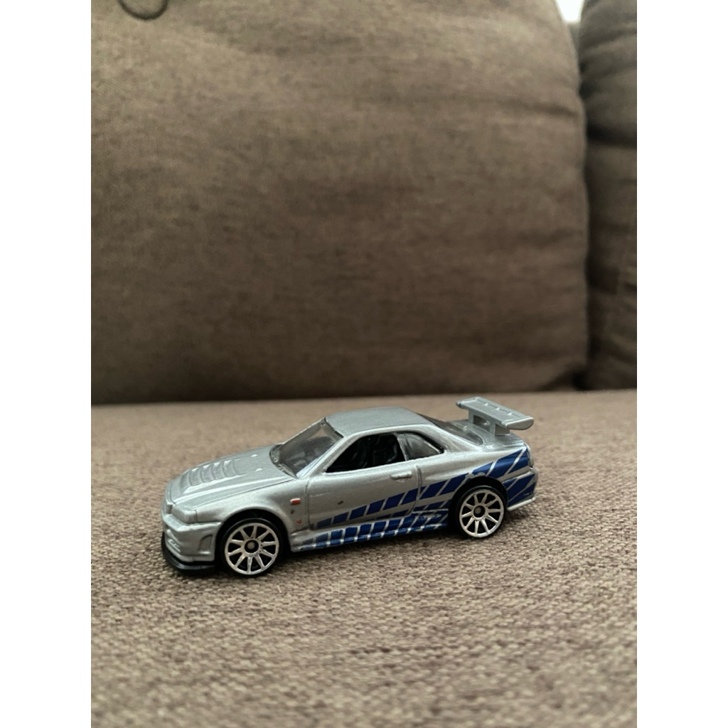Hotwheels Skyline R34 Fast Furious Loose