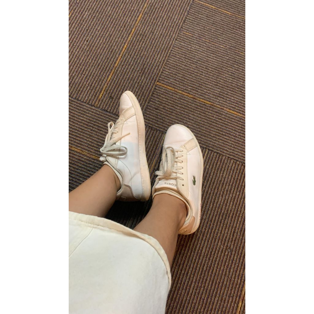 preloved sepatu lacoste sneakers oriii