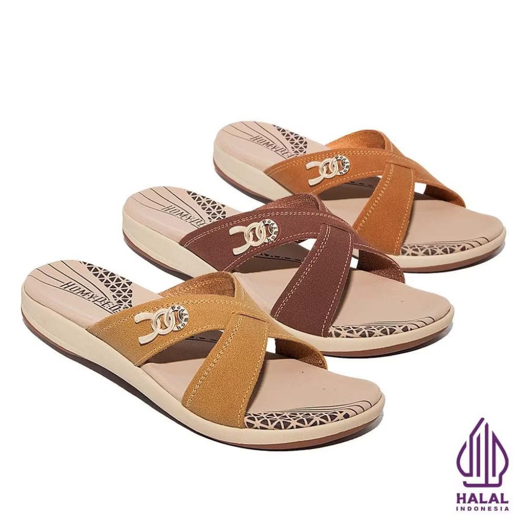Homyped Nada N33 Sandal slop Wanita Sandal Homyped