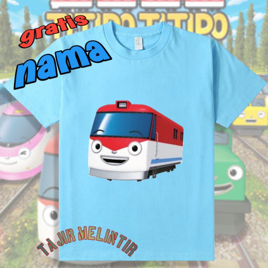 Kaos anak baju anak usia 5 tahun titipo titipo kartun