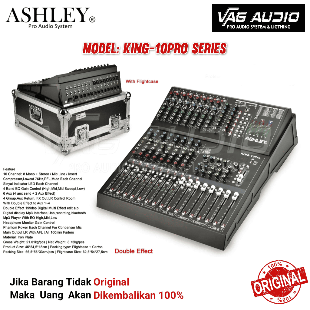 MIXER ASHLEY KING-10 PRO