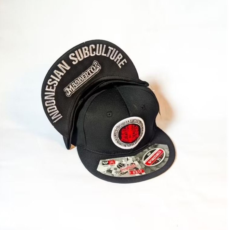 Topi Indonesian Subculture - Topi Snapback Pria Hiphop premium | Topi Hiphop bordir Original