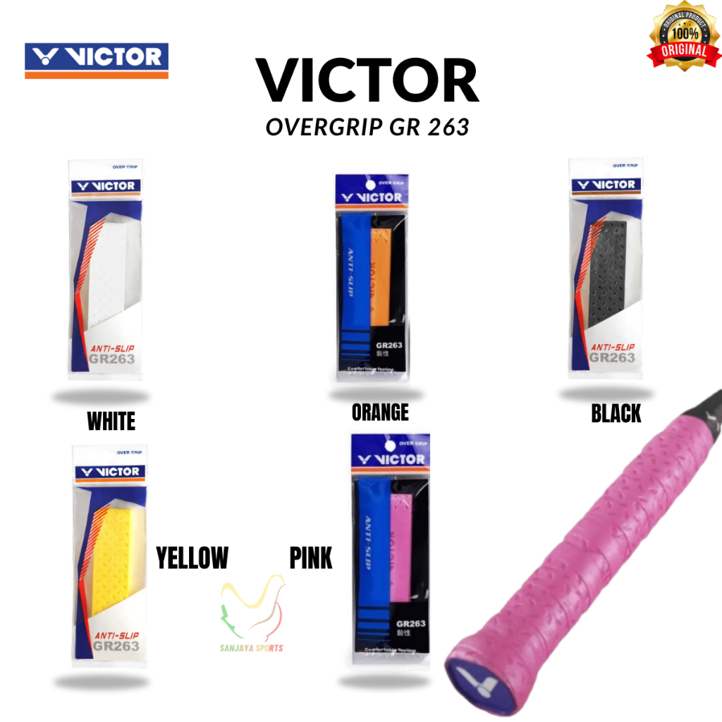 OVERGRIP BADMINTON BULUTANGKIS GRIP VICTOR GR 263 ORIGINAL