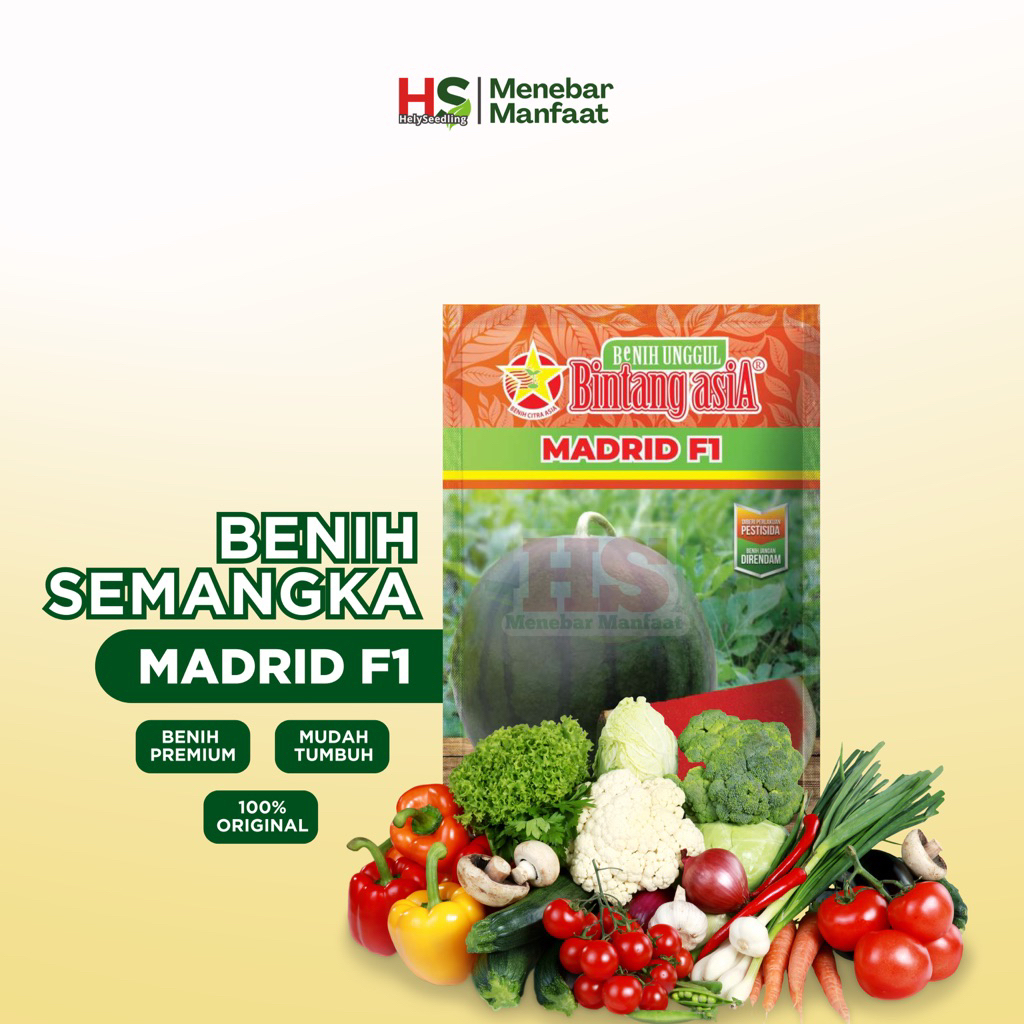 Semangka Madrid F1 Bintang Asia