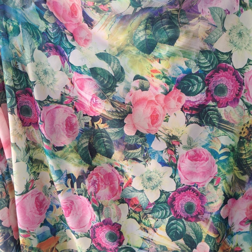 kain despo premium - kain despo motif digital - kain despo motif bunga - kain despo [cp03]