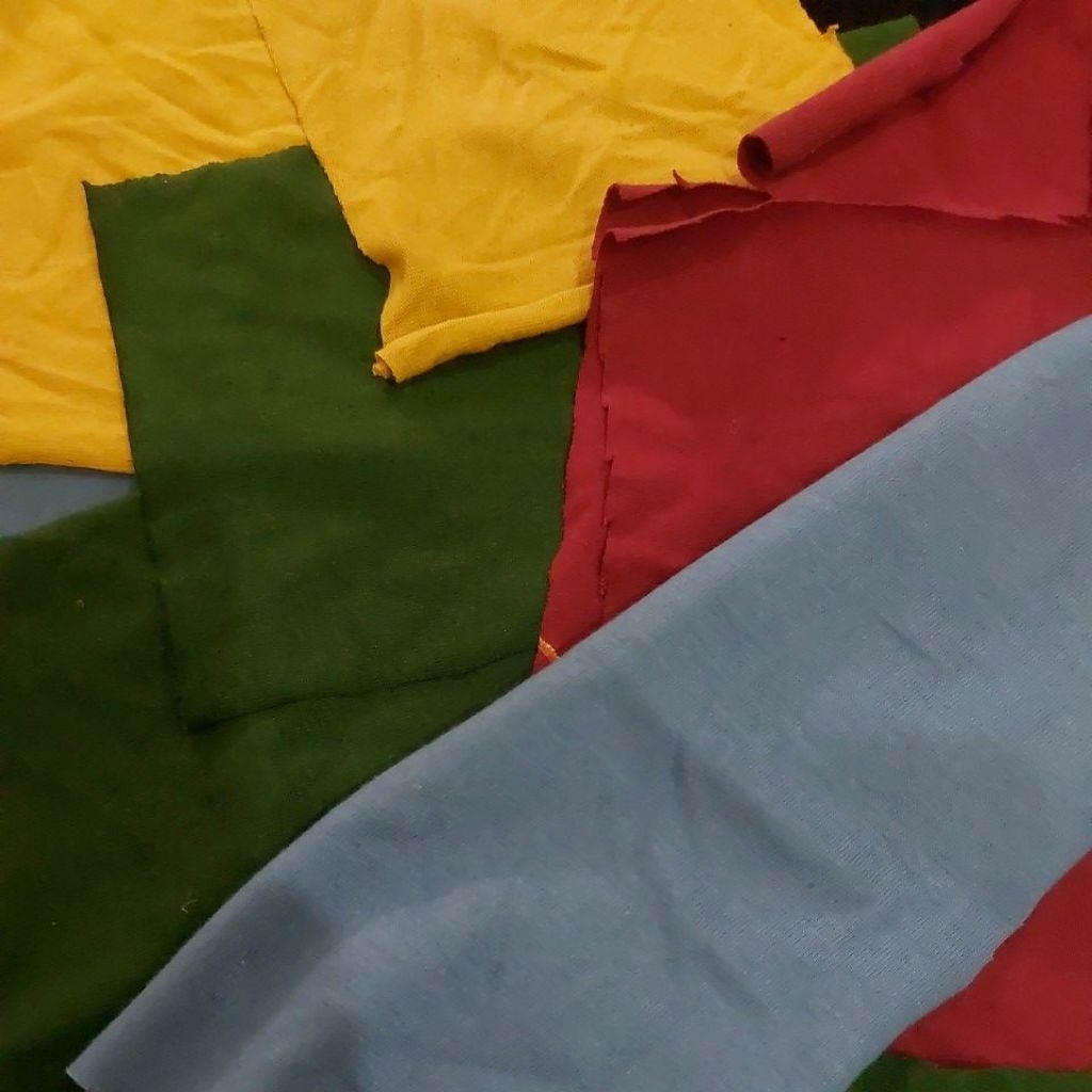 Kain perca kaos katun/ kain lap/ kain sisa produksi