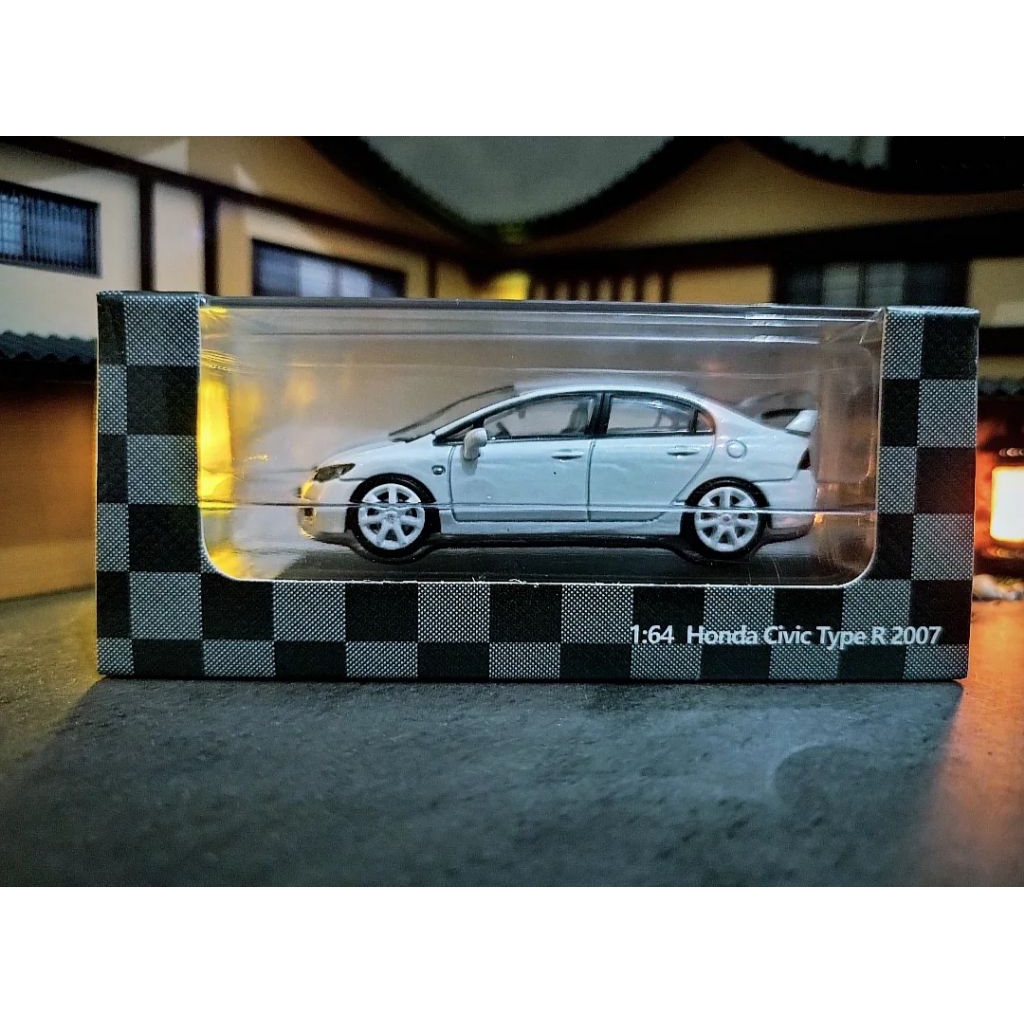 DCT 1/64 HONDA CIVIC TYPE R FD2 WHITE (2007) - SEALED ✅