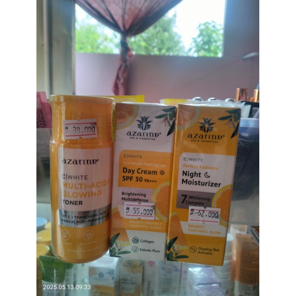 PROMO PAKET SKINCARE AZARINE BRIGHTENING