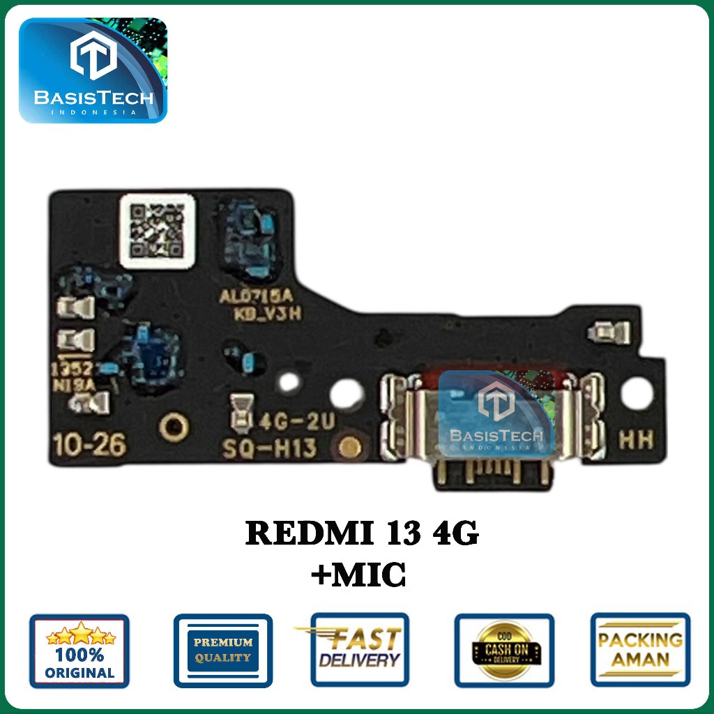 FLEXIBLE KONEKTOR PAPAN CAS FOR REDMI 13 4G - ORIGINAL QUALITY