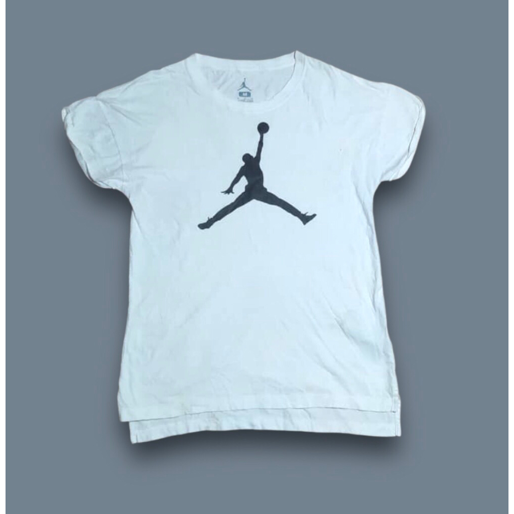 Baju Kaos AWanita JORDAN DRI FIT White  Original Second / Preloved / Bekas