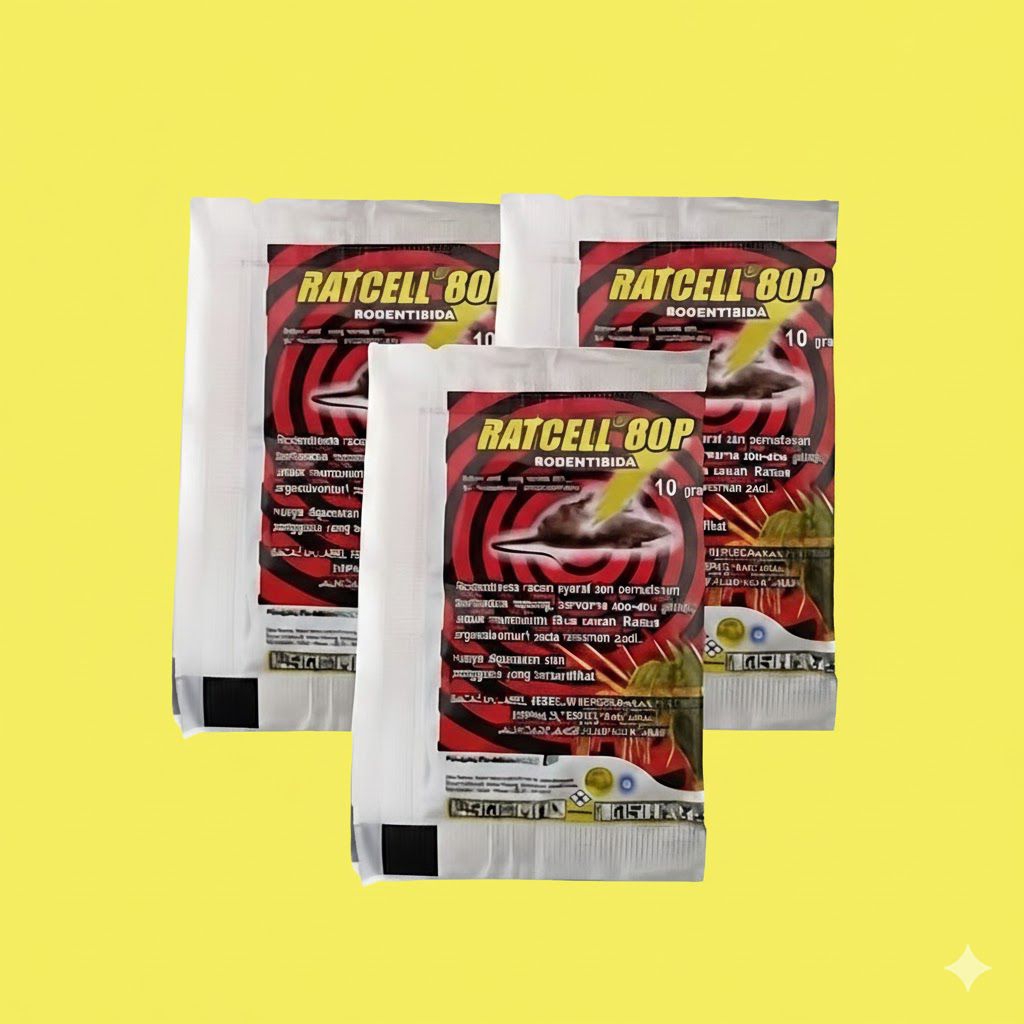 Ratcell 80P 10gr Racun Tikus