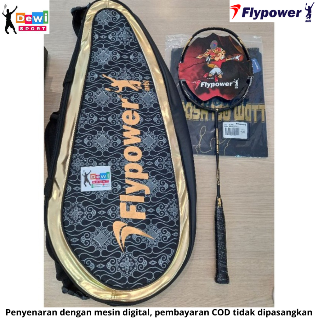 Raket Badminton FLYPOWER SMASH 100 WATT-LIMITED EDITI