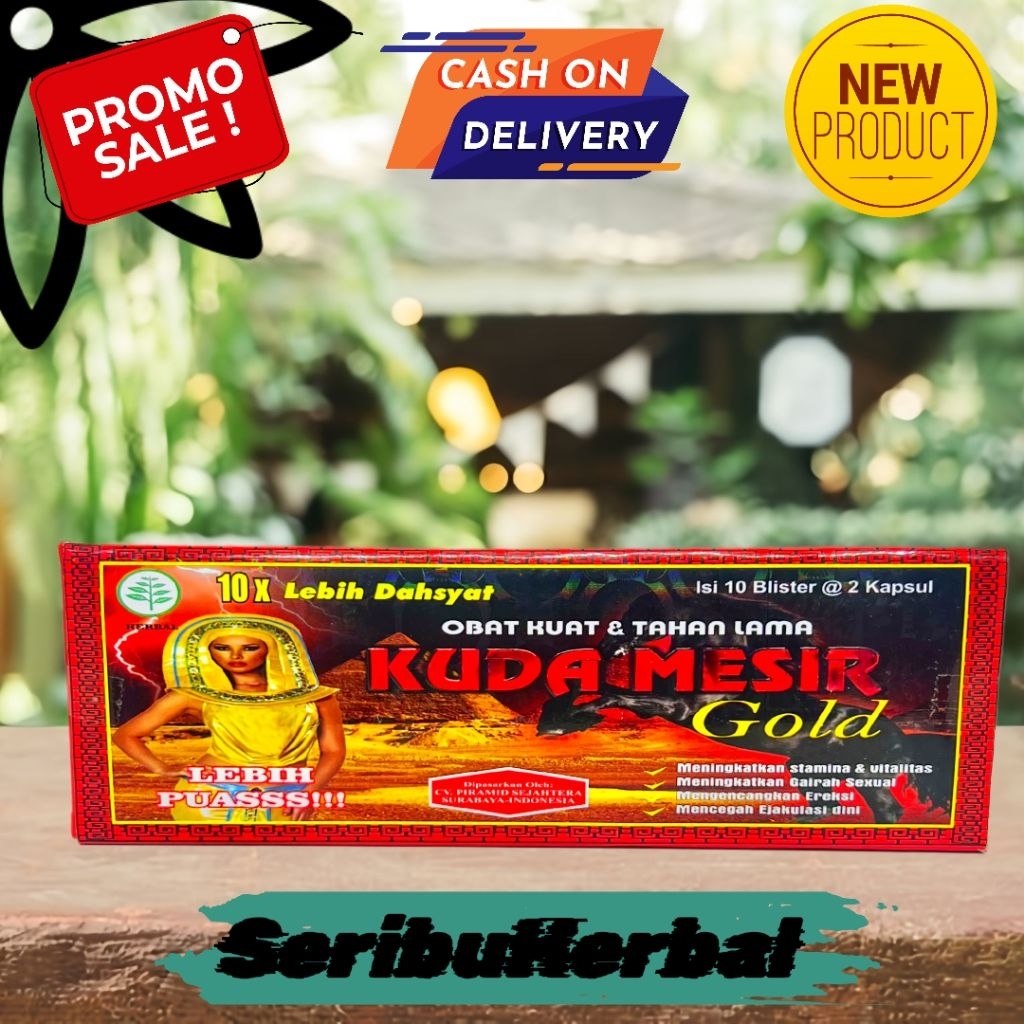 kuda mesir kapsul suplemen