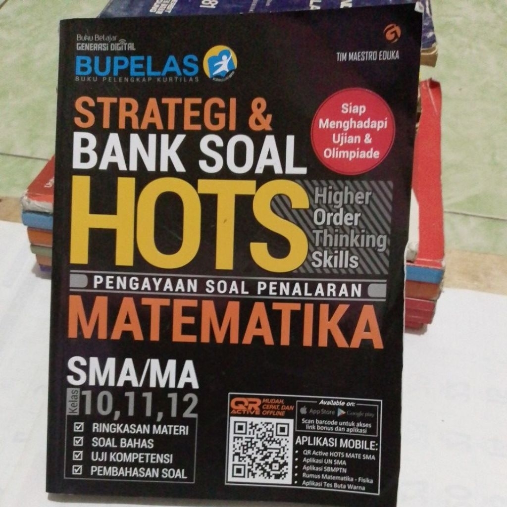 BUKU STRATEGI BANK SOAL HOTS MATEMATIKA SMA