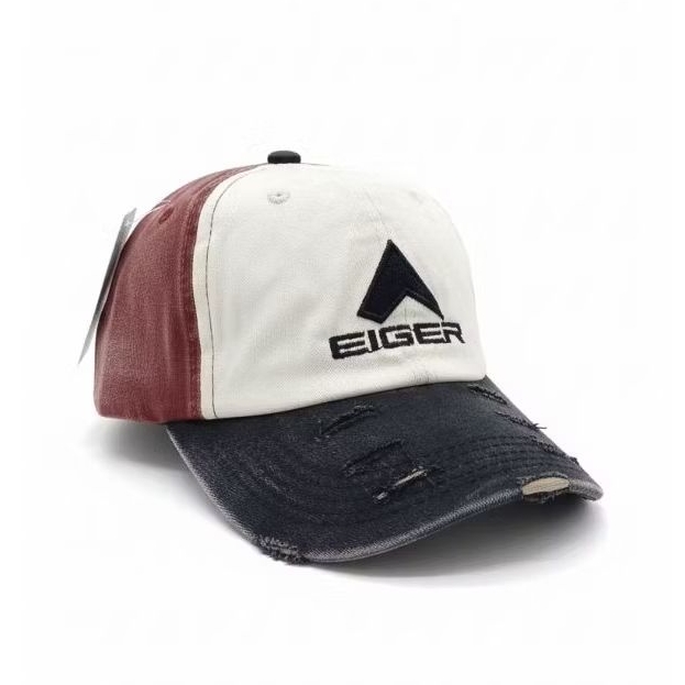 Topi baseball terbaru model robek uniseks untuk pria dan wanita