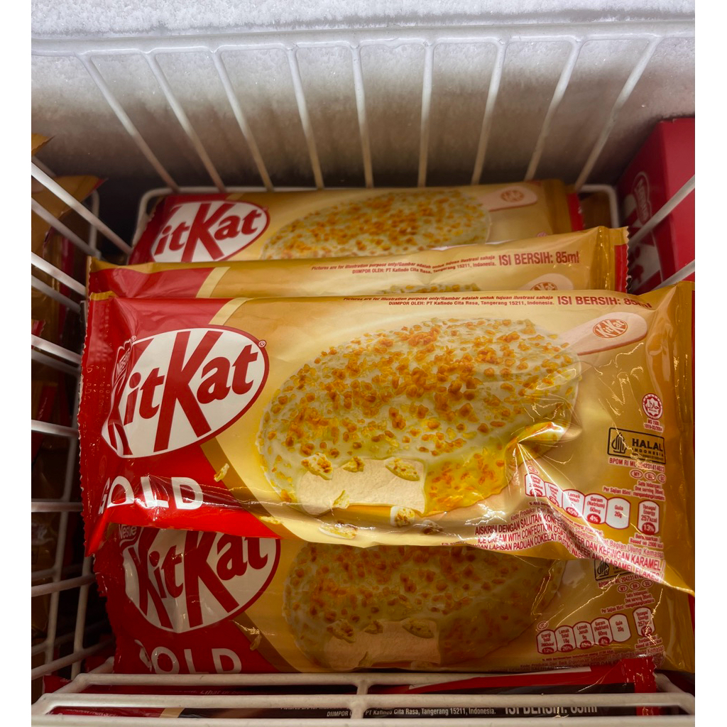 Es Krim KitKat Gold / Nestle KitKat Gold Stick 85ml