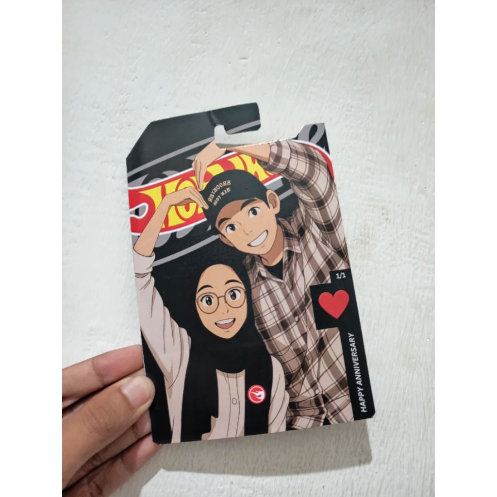 Custom Card Hotwheels (Card Only)