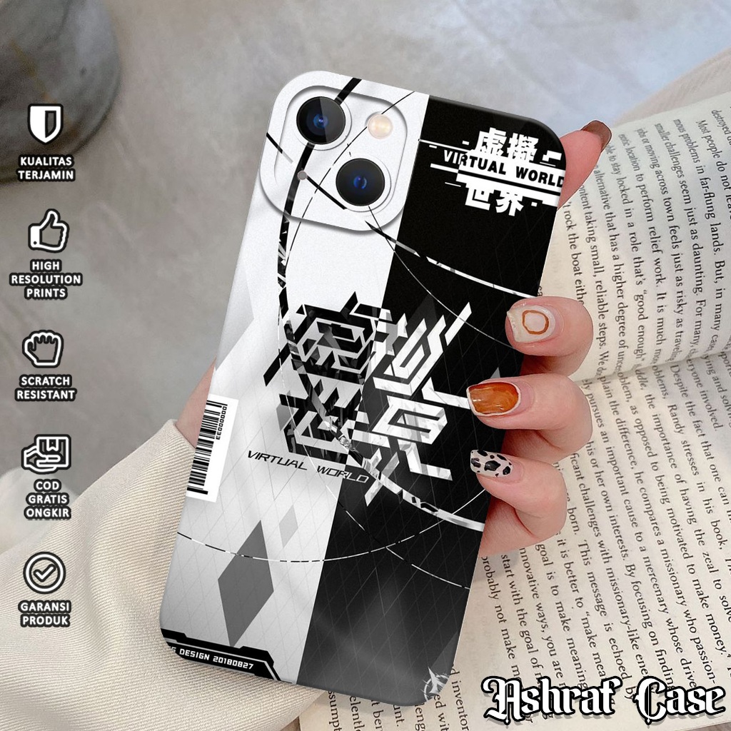 Case For Iphone 13  - Softcase Hp Iphone 13 [ AM05 ] - Silicon Cassing Hp Wanita / Pria - Kesing Hp 