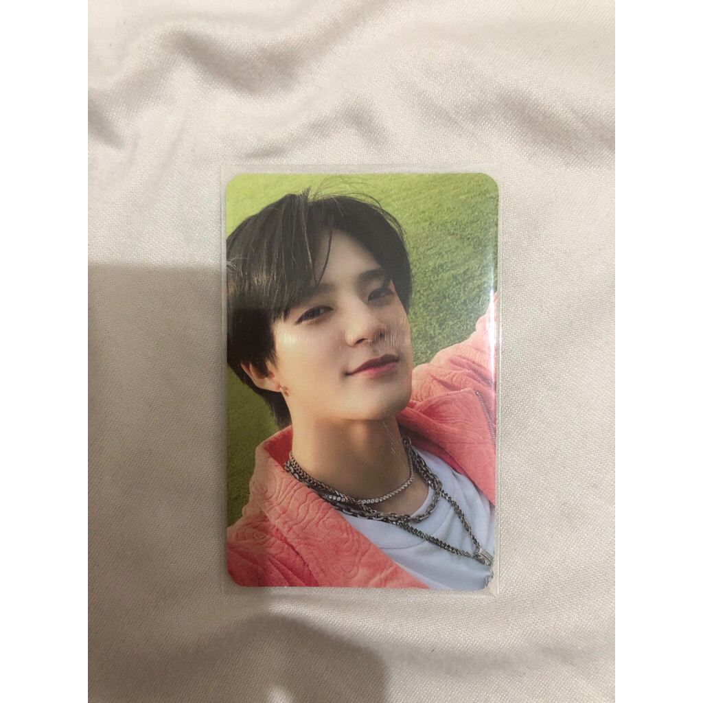 Photocard Jeno Hello Future Hologram Epoxy Stiker