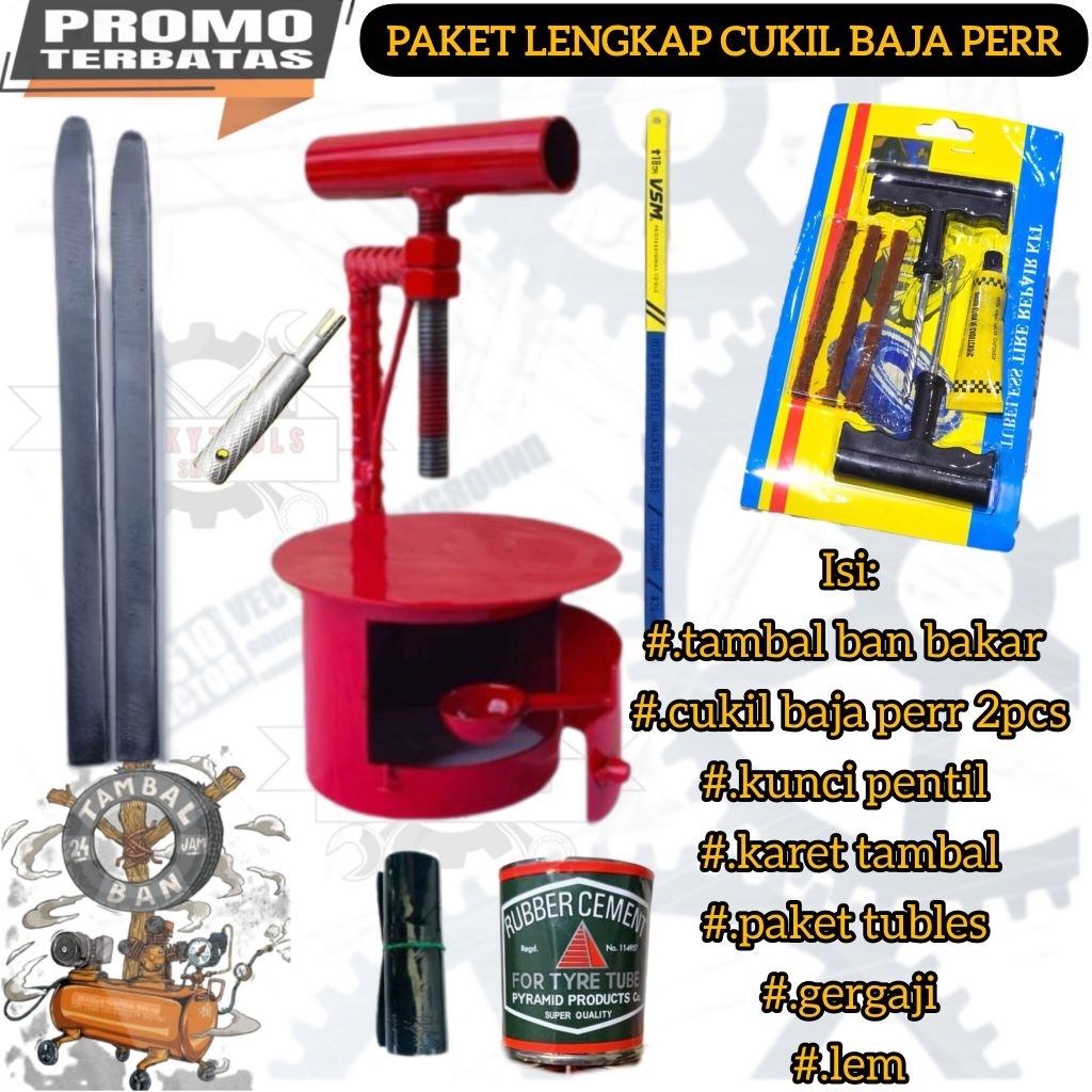 tambal ban bakar tambal ban motor tambal ban tubles alat press tambal ban motor