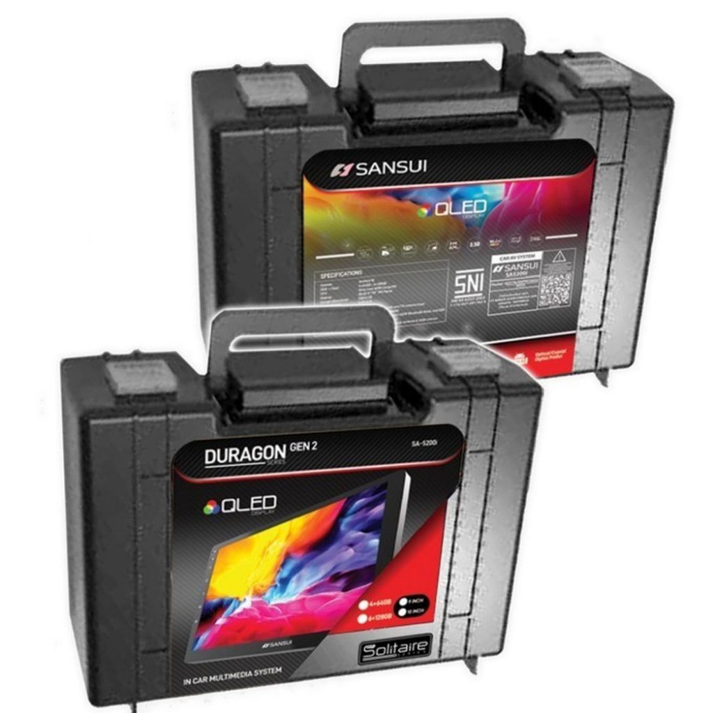 Head Unit Android Sansui Duragon G2 QLED 9 inch inch RAM6/128GB