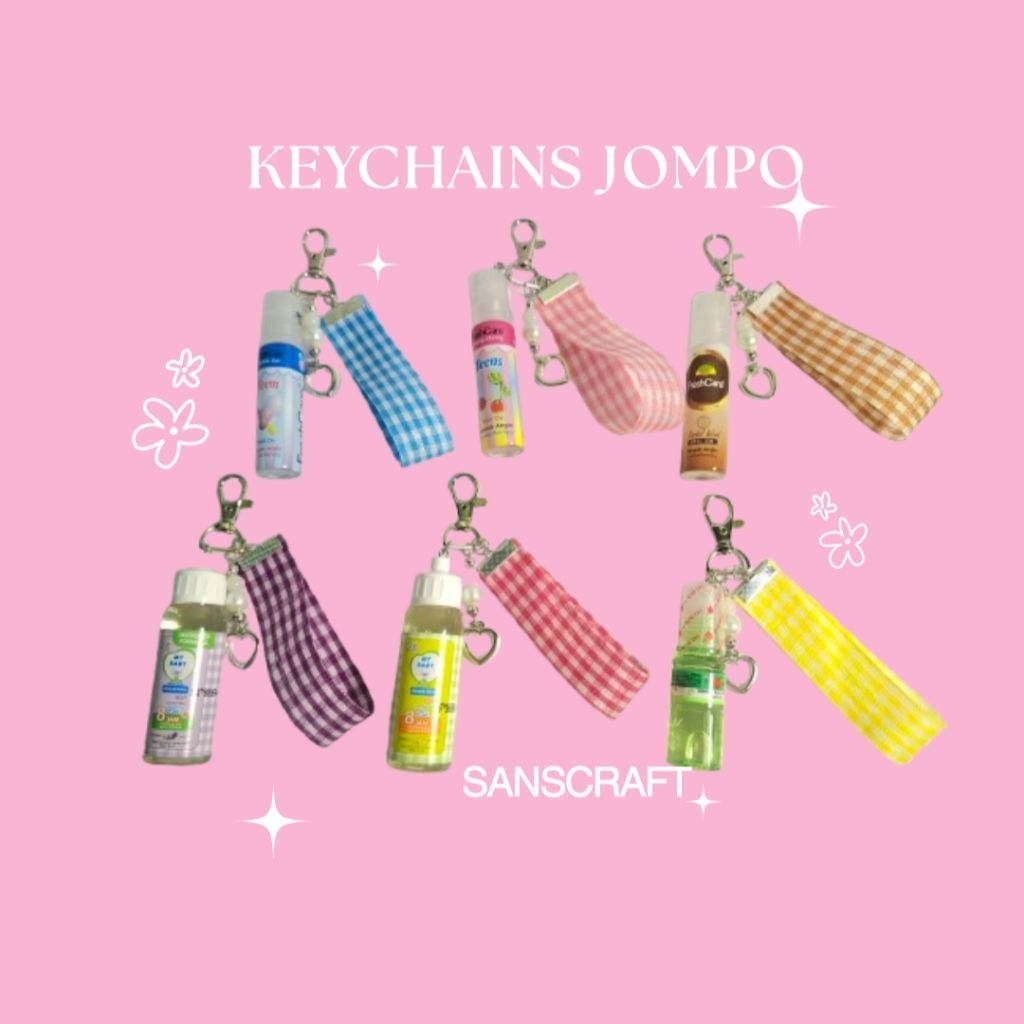 Keychains Ribbon Jompo By Sanscraft | Bagcharm Ribbon Jompo (ganci bermanfaat untuk para remaja jomp