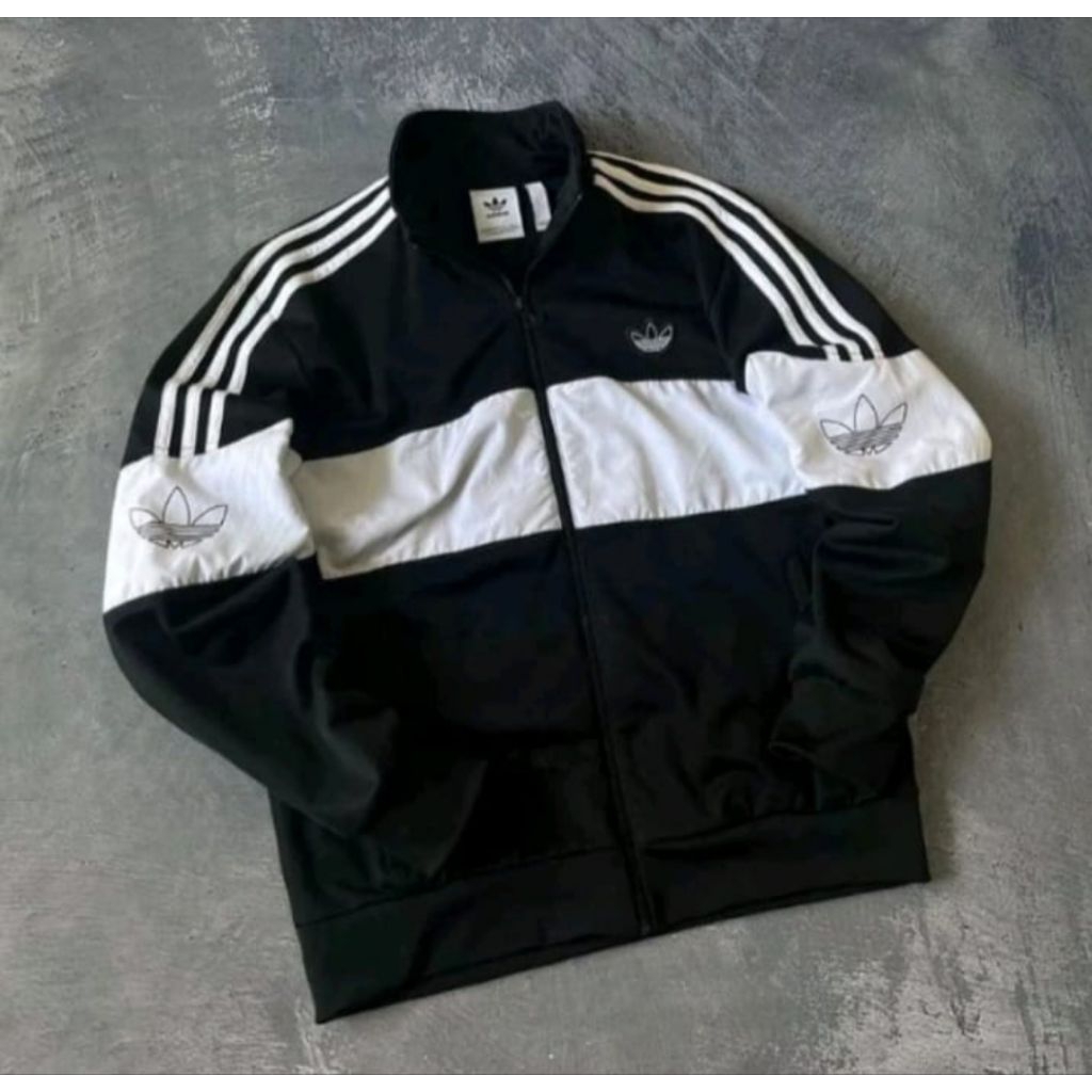 JAKET TREKTOP ADIDAS CASUAL FULL TAG LEBEL PRIA WANITA TERLARIS