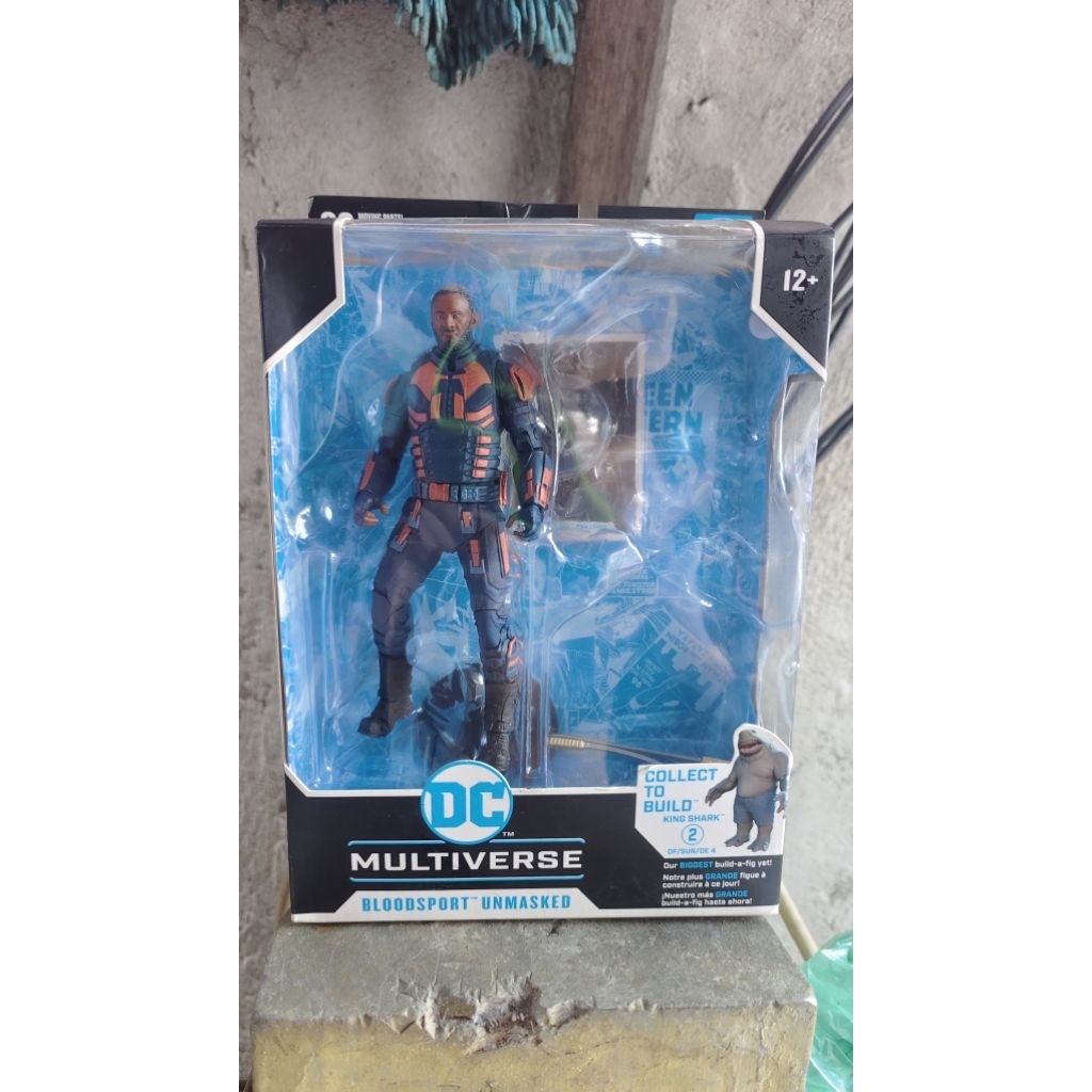 Mcfarlane Bloodsport Unmasked BIB LIKE NEW LOOSE