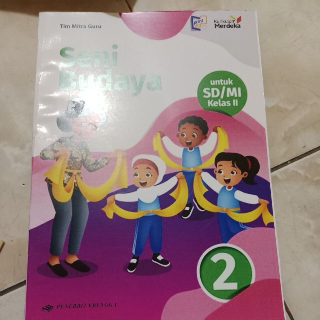 seni budaya kelas 2 SD Erlangga