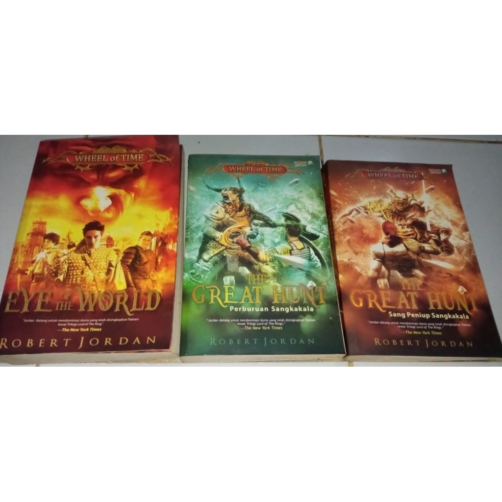 Novel Fantasy Trilogy karya Robert Jordan