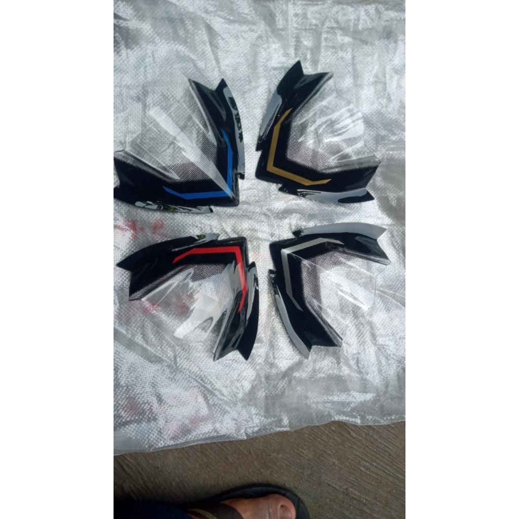 VISOR MX LC NEW 135 BLACK SERIES VISOR MX KING UKIR VISOR MX NEW BLACK SERIES 3MILI