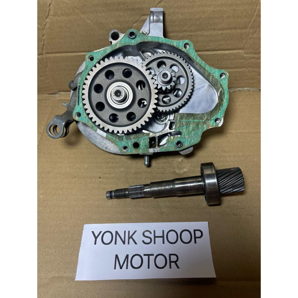 Gigi rasio gearbox susun set atau gigi gardan cvt Honda BEAT FI STARTER KASAR 2013-2015SCOOPY FI KAS