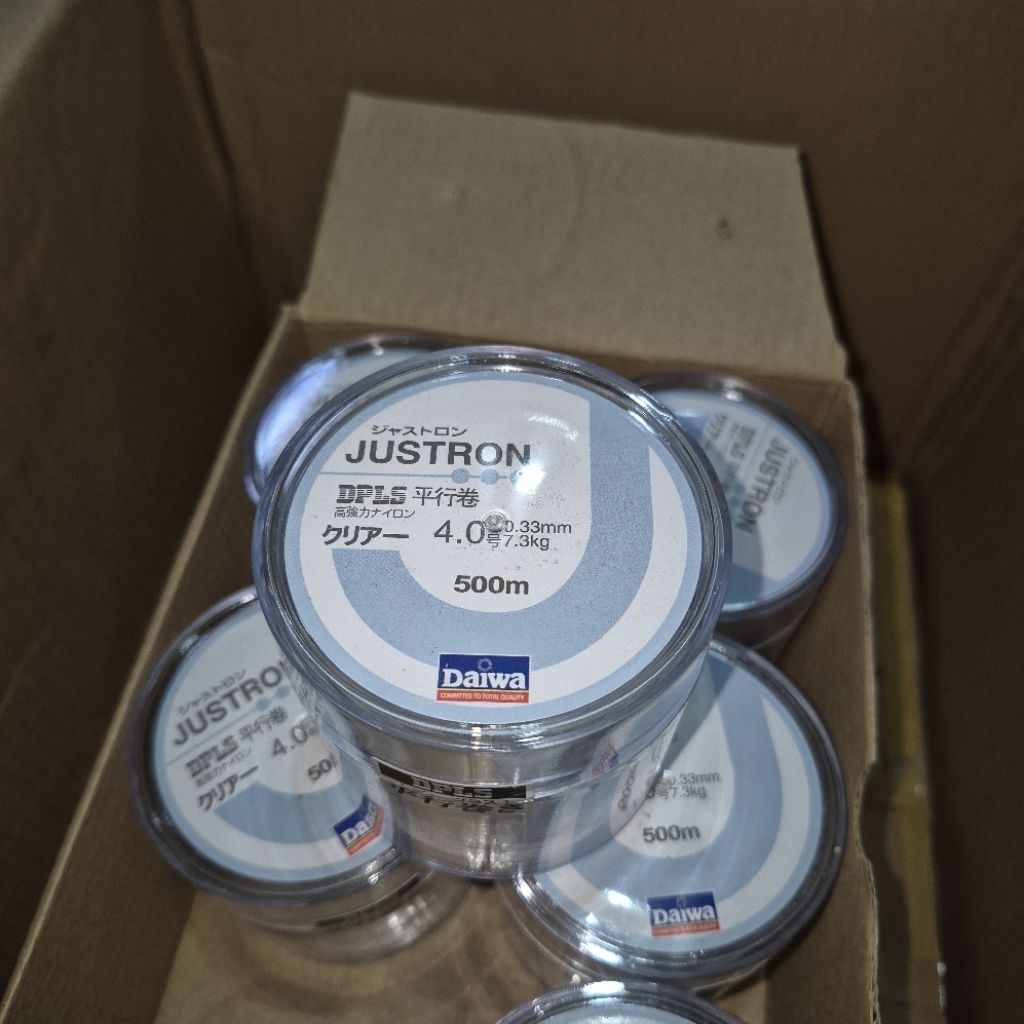 Senar Pancing Daiwa Justron 500M Original Kuat Dan Tahan Lama