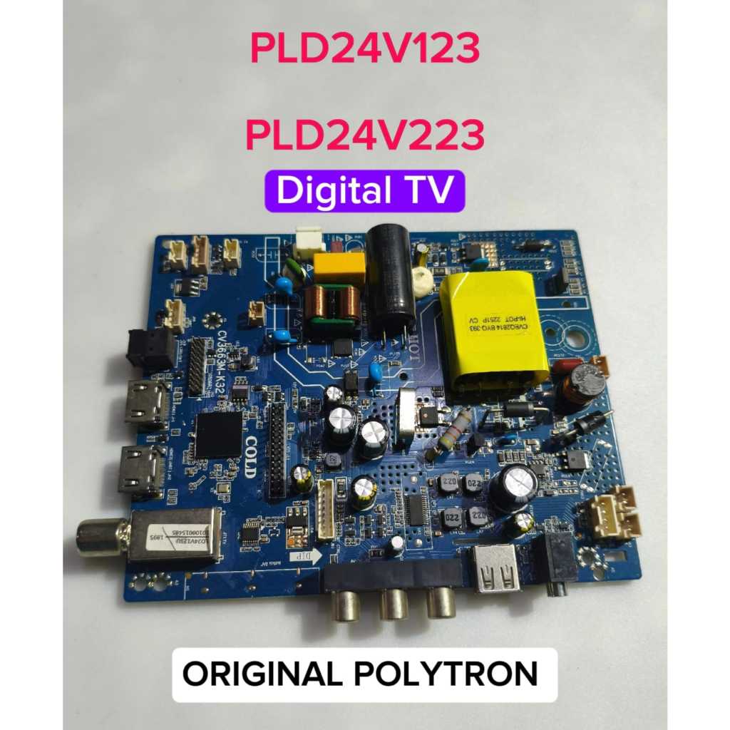 MB Mainboard Motherboard Mobo Modul mb Mesin tv Polytron PLD24V123 PLD24V223 pld24v123 pld24v223
