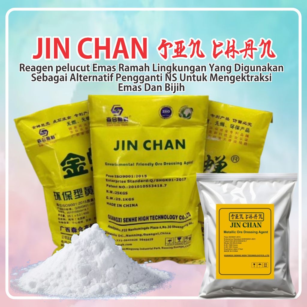 JIN CHAN Pemurnian emas Gold Dressing