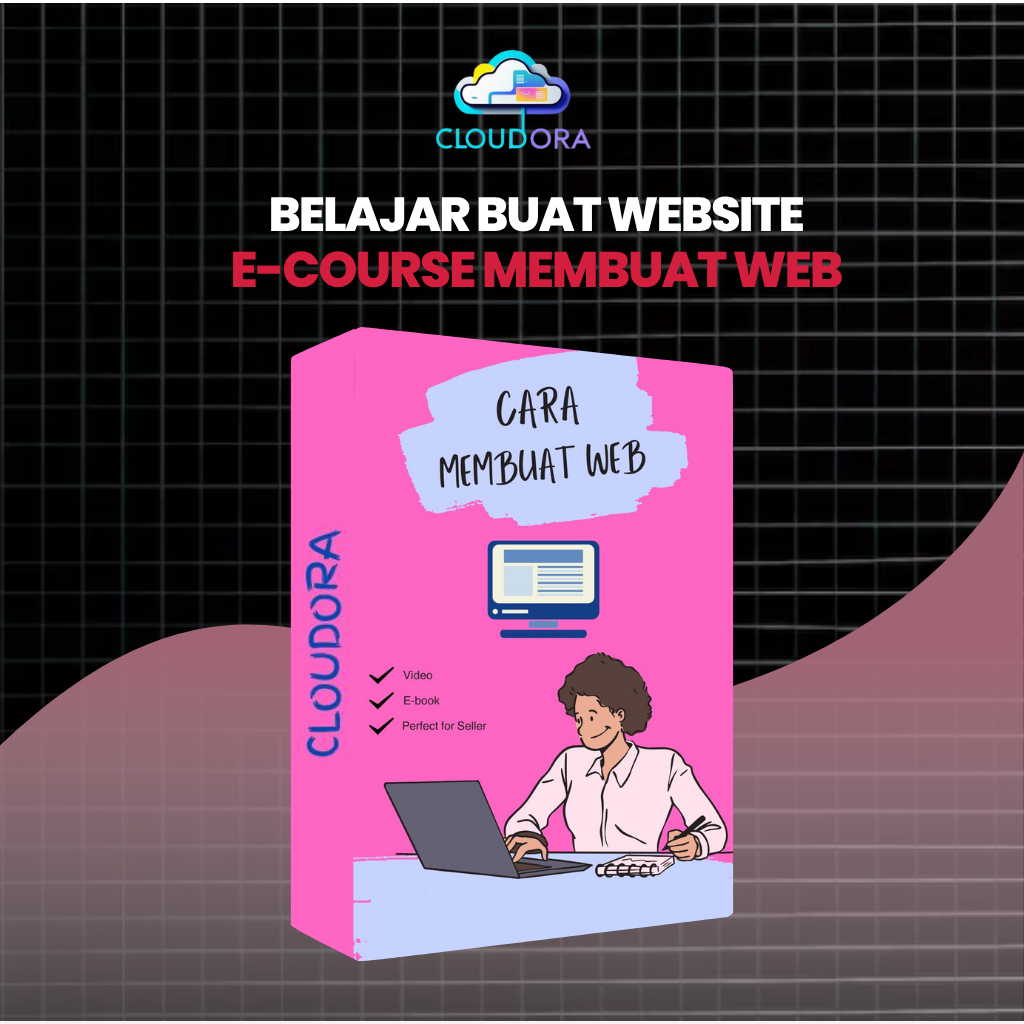 E-Course Cara Membuat Website | Belajar Bikin Website Tanpa Coding | Kelas Online Pemula