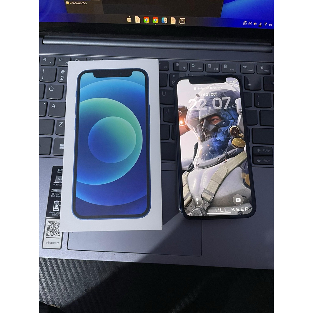 iPhone 12 Mini 128gb Blue Wifi Only (Inter Jepang)