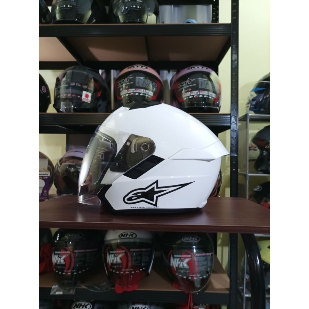 RSV SV300 WHITE CUSTOM STIKER ALPA