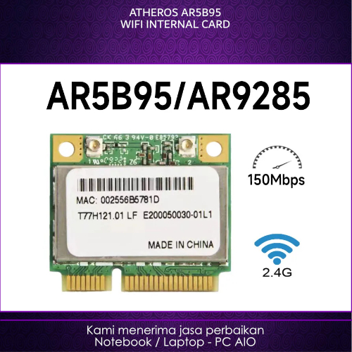 ATHEROS AR5B95 Wireless Internal Wifi Card 2nd