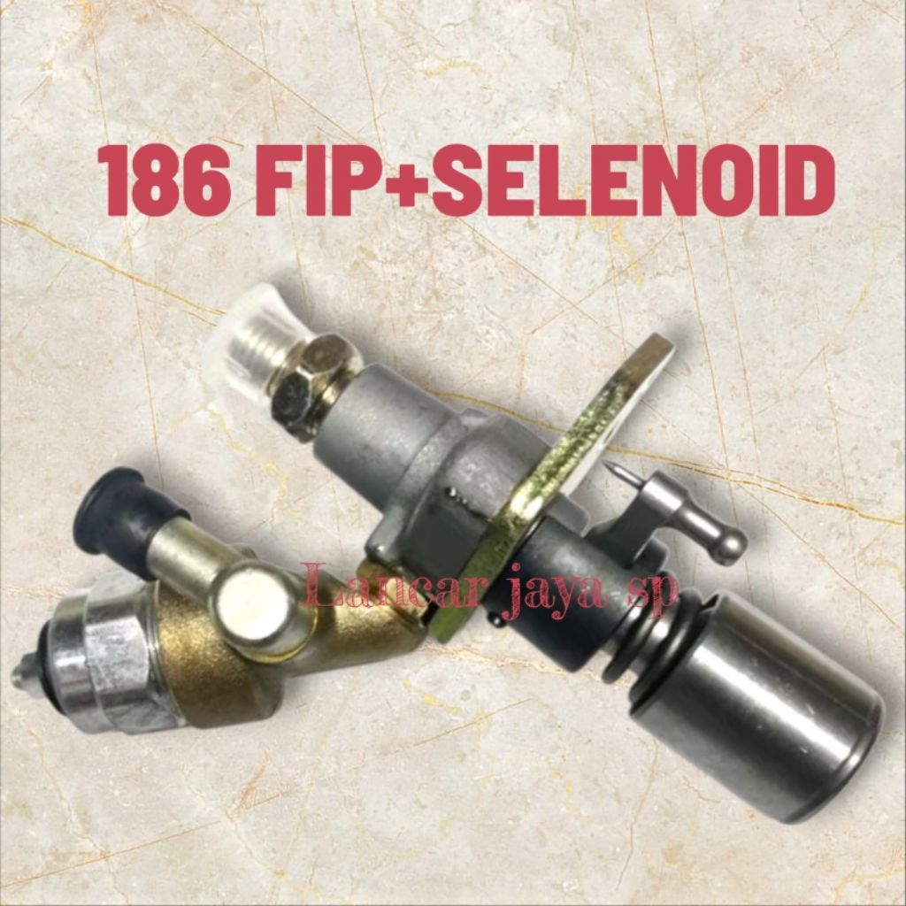 Boshpump+Selenoid 186FA/fi pump&selenoid 186fa