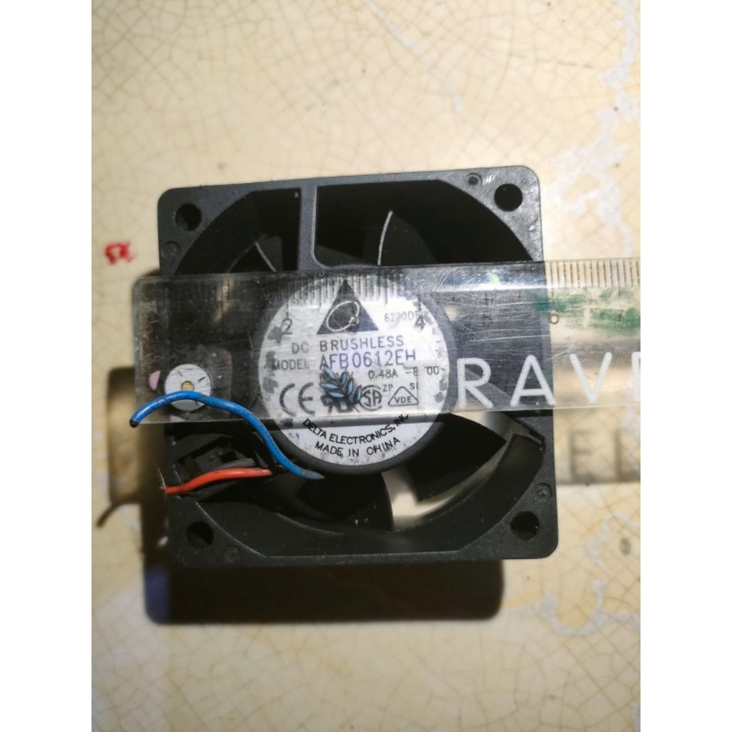 kipas DELTA high speed 6x6cm DC 12v-0.48A normal
