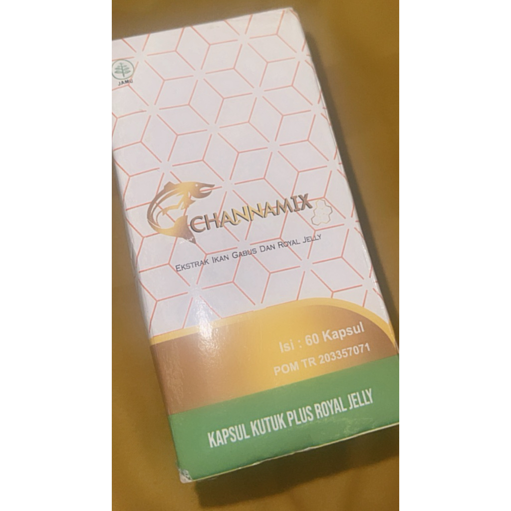Channamix Kapsul Kutuk Ekstrak Ikan Gabus